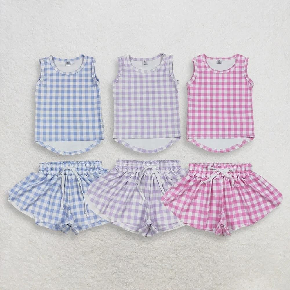 Gingham Athletic Sets
