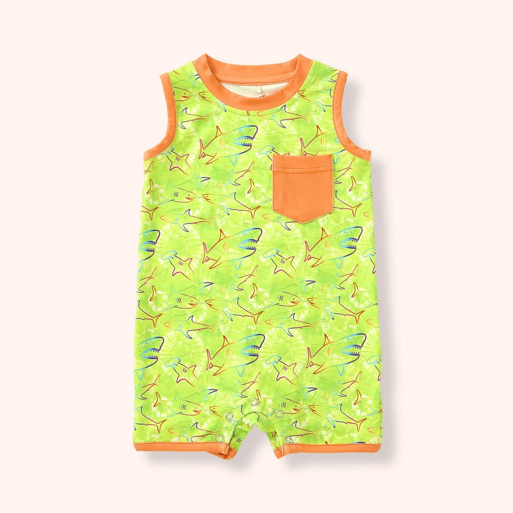 Fin Frenzy Romper