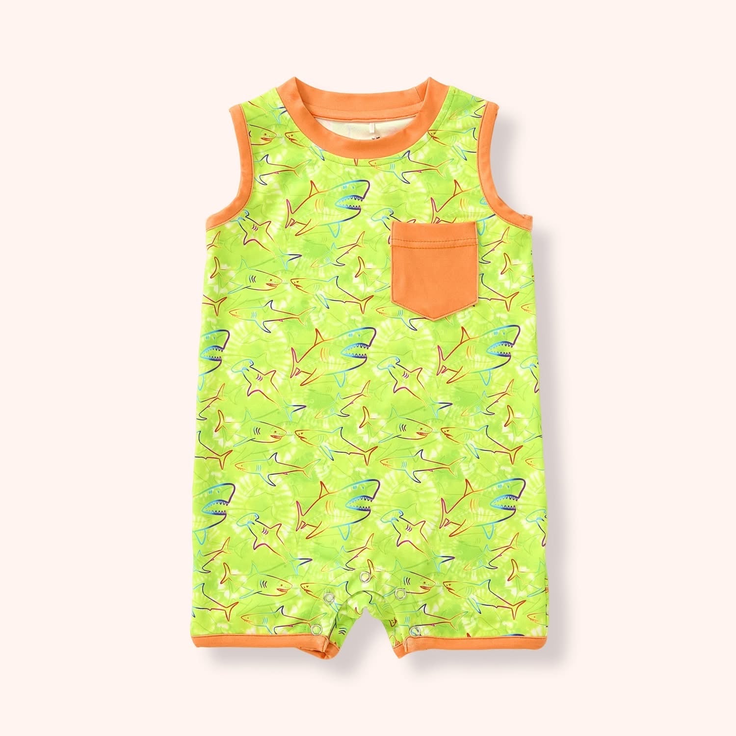 Fin Frenzy Romper